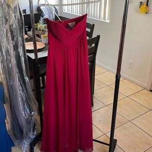 Red prom/ Bridesmaids dress